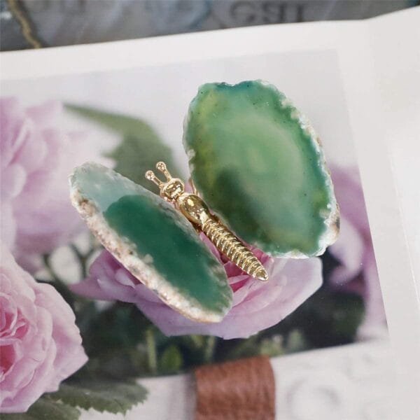 Green Agate Slice