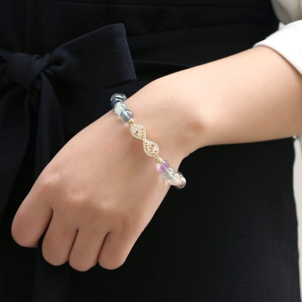 Fluorite Crystal Bracelet