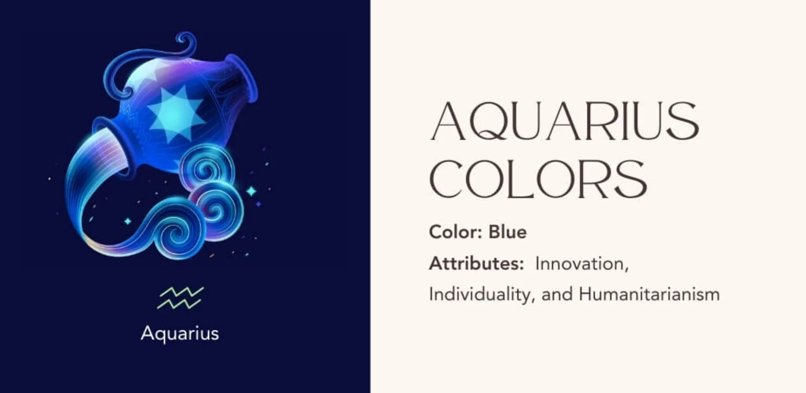 Aquarius Lucky Color 2025