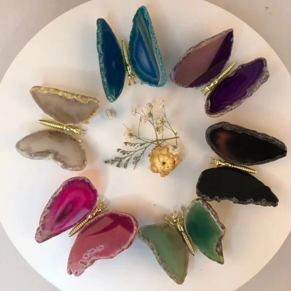 Butterfly Agate Slice
