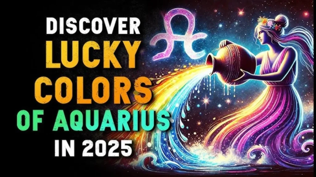 Aquarius Lucky Color