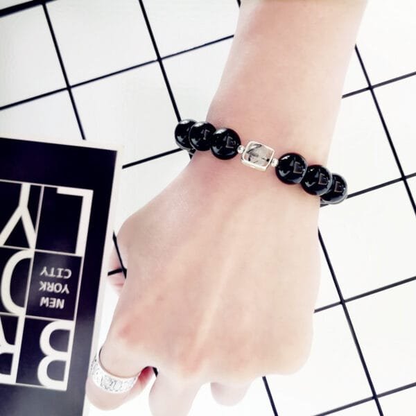 Obsidian Couple Bracelets